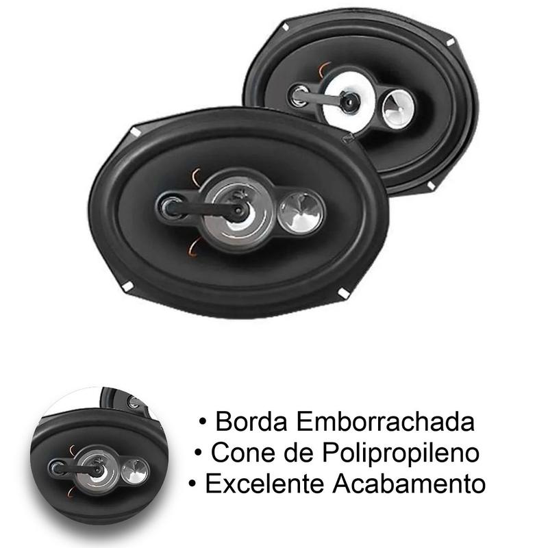 Par Alto Falante Quariaxial 6x9 110W Leson - 2LS6920TL - Alto